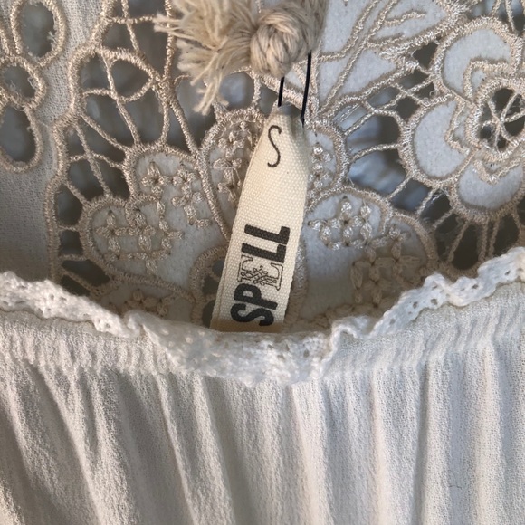 Spell & The Gypsy Isla Bonita Dress White S - Picture 11 of 12